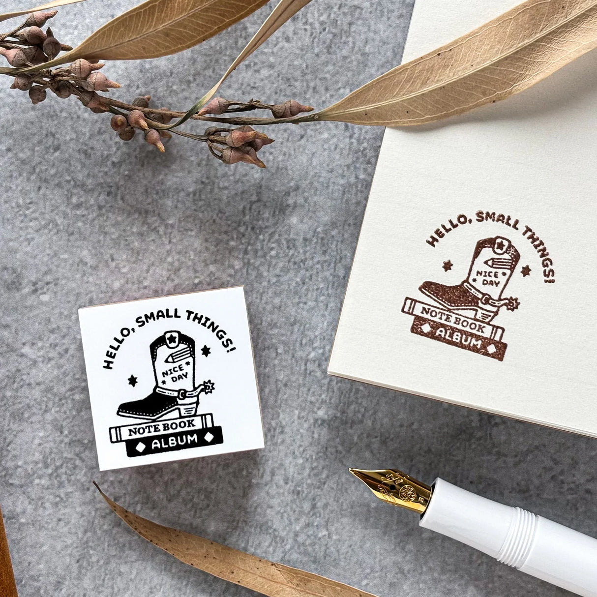 Eric Small Things TX Rubber Stamp - Cowboy Boot