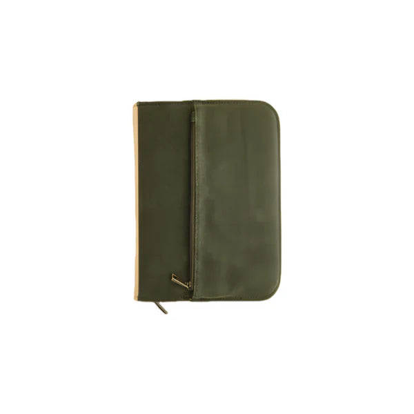 Esterbrook Canvas Pen Case-20 Pens-Army Green