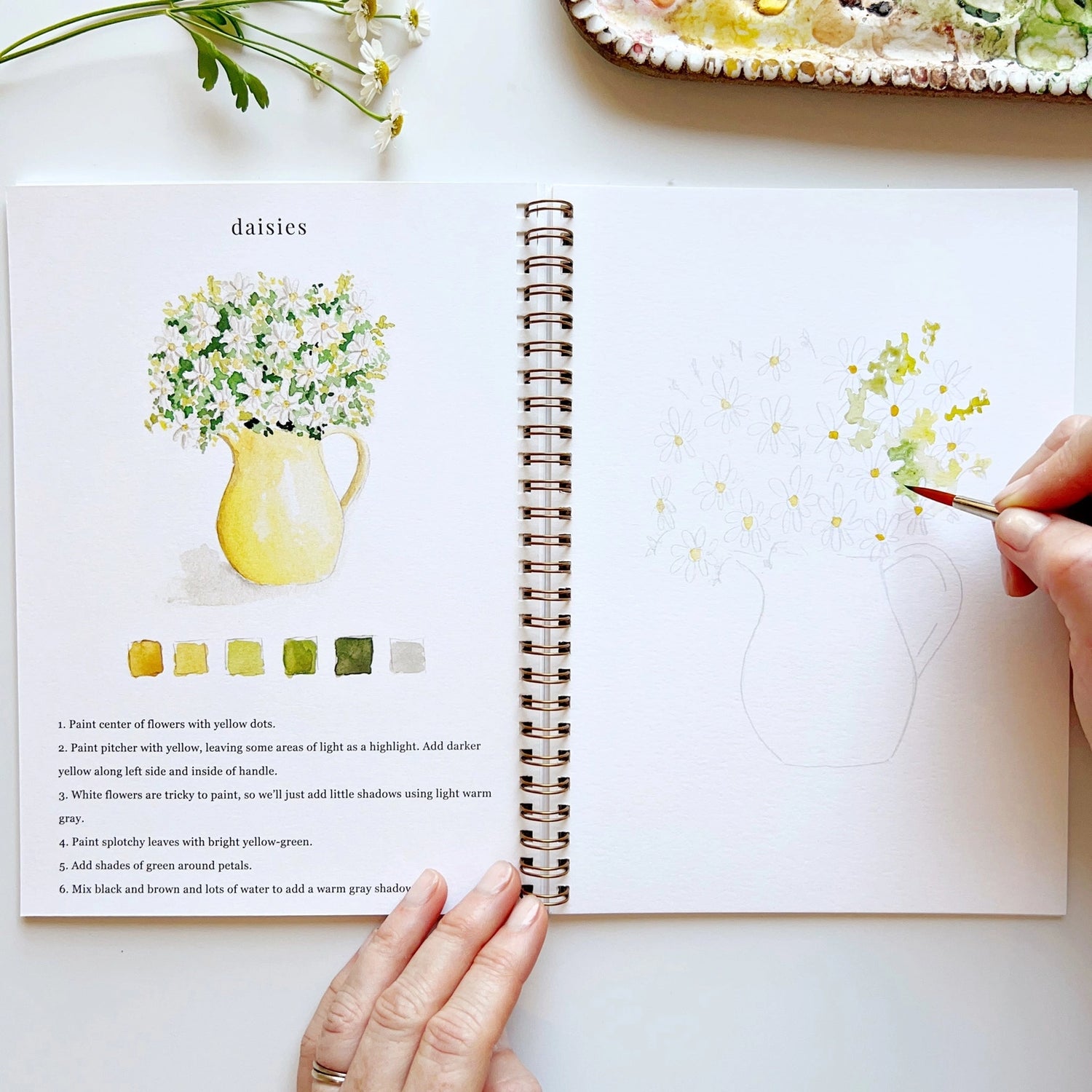 Emily Lex Studio - Flower Watercolor Workbook 