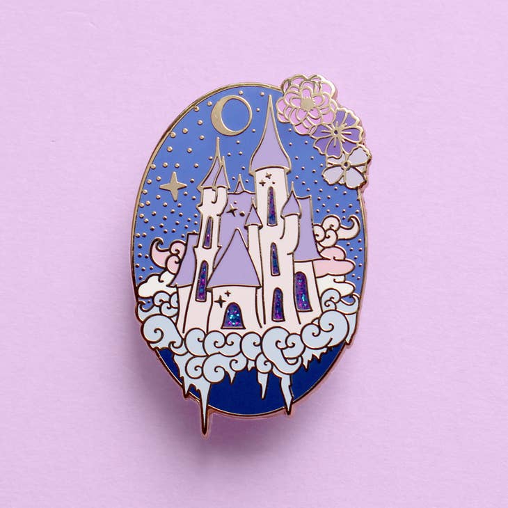 Glitter Punk - Enchanted Castle Enamel Pin