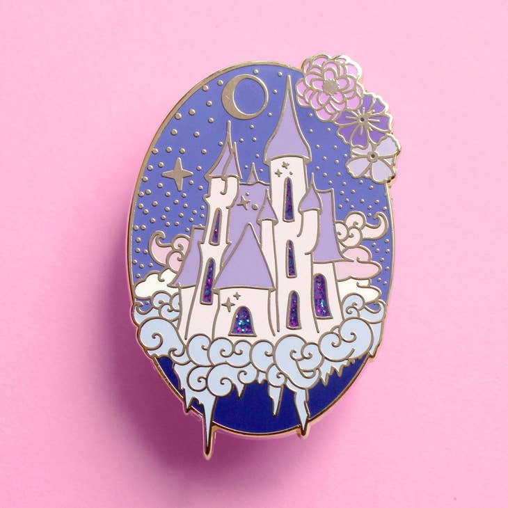 Glitter Punk - Enchanted Castle Enamel Pin
