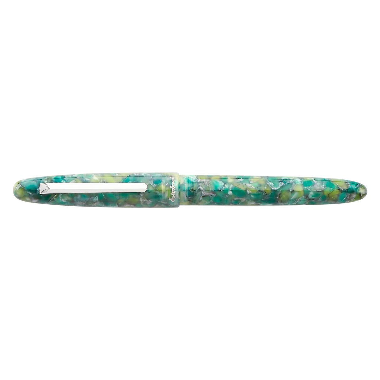 The Estie Sea Glass is inspired by the calming hues of the ocean, offering a serene writing experience with every use. Its smooth design and cool tones make it a unique addition to any collection, perfect for those who seek both tranquility and elegance in their writing tools.

The Esterbrook Estie features a German-manufactured nib by Jowo, known for its reliability and smooth performance. Each nib is carefully inspected by hand and marked with our logo and size indication for easy identification.


One of