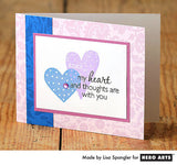 Striped Heart Stamp