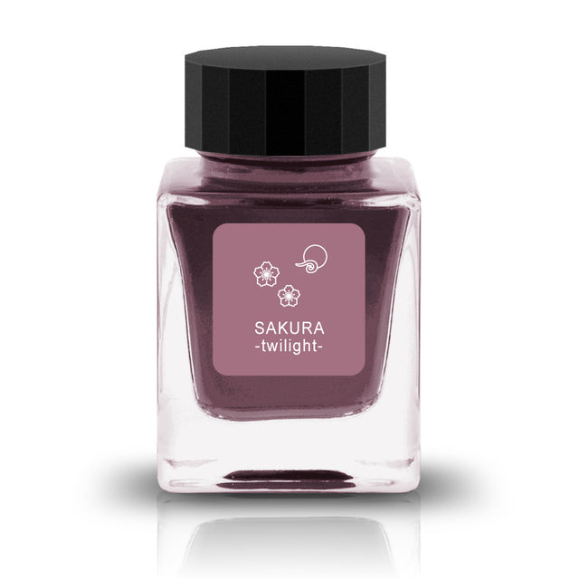 SAKURA - Twilight Ink

The Flower Memories Collection is inspired by the beauty of flowers. Some of the inks include shimmer to represent falling petals.&nbsp;

RGB: 163, 113, 129

Pink

30ml