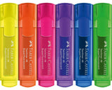 Faber-Castell Highlighters - Superfluorescent Colors 6 Pack