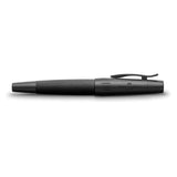 The e-motion Pure Black, with its dynamic shape and striking matte black finish, ignites a sense of passion and sophistication. The deep, trendy shade with its modern elegance, stands out in any collection. The masculine aluminum barrel, adorned with an intricate guilloche pattern, captivates connoisseurs and pen enthusiasts alike.

e-motion writing instruments feature a bulbous barrel and tapered design, ensuring the pen rests comfortably in your hand for hours of uninterrupted writing, drawing and sketchi