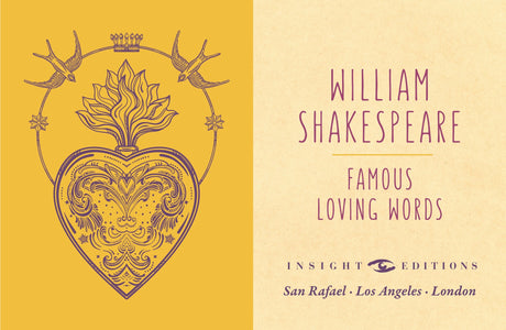 From his plays—“Love looks not with the eyes, but with the mind, and therefore is winged Cupid painted blind” (A Midsummer Night’s Dream)—to his sonnets—“Shall I compare thee to a summer's day? Thou art more lovely and more temperate” (Sonnet 18)—Shakespeare is recognized as one of the greatest love poets in English history. Even today, his words adorn cards, posters, and other gifts for special occasions. 

Now fans can relive William Shakespeare’s best works through this tiny book full of his most memorab