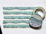 Kingdom of Threads - Fantasy Map Shorelines Washi Tape
