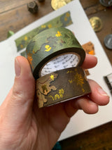 Cinta washi con mapas de fantasía