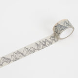 Kingdom of Threads - Fantasy Mountain Range Washi Tape - Mapmaker Series
