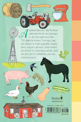 Fans can't get enough of Julia Rothman's acclaimed illustrations from her best-selling book, Farm Anatomy, and now they can put them anywhere they want with more than 750 colorful stickers depicting chickens, bees, bugs, knots, fences, tractors, sheep, pigs, goats, vegetables, and much more of the bountiful parts and pieces of farm life. In a compact gift package at the irresistible price of $12.95.