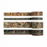 Add a dash of whimsy to your creative space with the Field Mouse Washi Tape Set. Featuring soft florals, cozy textures, and tiny mouse illustrations, this charming set brings a sweet woodland story to life across four unique rolls.&nbsp;