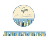 Why, hello, little fishy! You're so cute we need everywhere. Use our fishy washi tape to personalize greeting cards or the pages of your journal, or to gently mark pages or use as labels. The adhesive is durable yet gentle to remove, making it perfect for expert crafters and newbies alike.


Additional Details:
- 15 mm width
- 10 m length