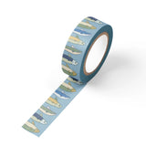 Why, hello, little fishy! You're so cute we need everywhere. Use our fishy washi tape to personalize greeting cards or the pages of your journal, or to gently mark pages or use as labels. The adhesive is durable yet gentle to remove, making it perfect for expert crafters and newbies alike.


Additional Details:
- 15 mm width
- 10 m length