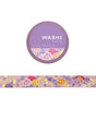 Girl of All Work Floral Kimono Washi Tape

These 15 mm wide rolls pack a punch with their striking designs and color, not to mention their eye-catching packaging makes them the perfect gift for all crafters and DIYers.

10 meters/ 15 mm per roll.