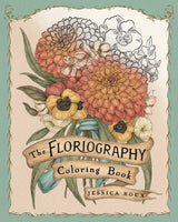 Floriography Coloring Book By Jessica Roux
