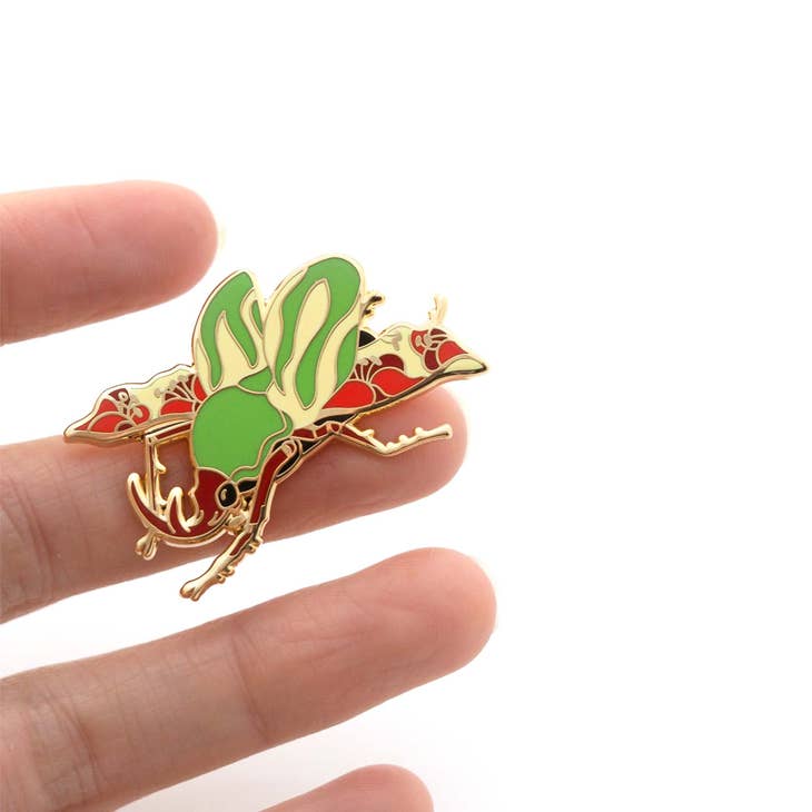 Shoal - Flower Beetle Pin