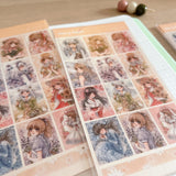 Cherry Rabbit - Flower Series Sticker Sheet