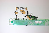 Small Noggin Studios - Funny Cat in Litter Box Vinyl Sticker