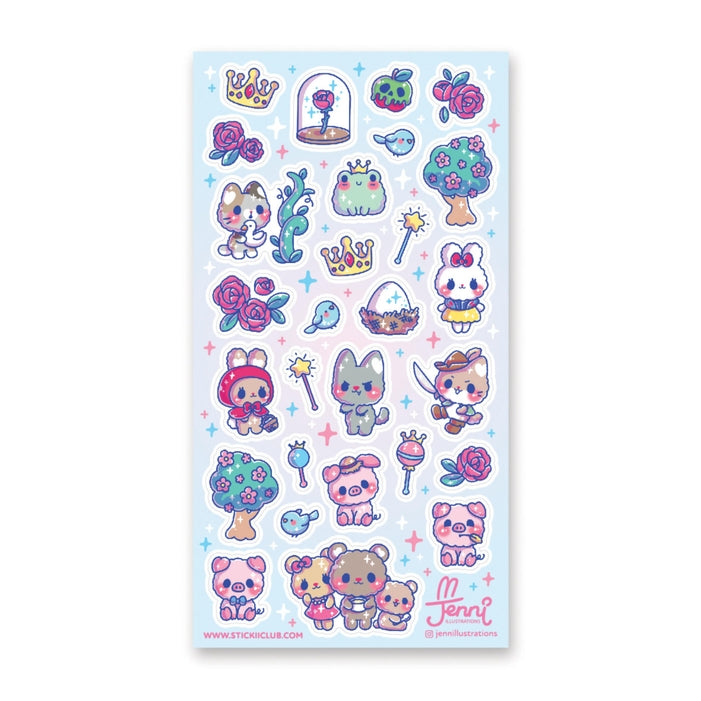 Furry Fairy Tales Sticker Sheet