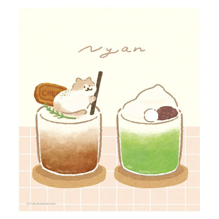 Introducing the cute memo pads from the "Okashina Animal Studio" collection! The Japanese word "okashina" comes with 2 different meanings; one which means funny and one which means sweets. These are both depicted well within the different memo designs that you will see in this collection.