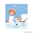 Introducing the cute memo pads from the wonderful artist Ryoko Yomogida's With Trip collection! It features a lovely girl character accompanied by her little animal friends as they adventure through the world. Choose from the various designs available to spread warmth one note at a time!