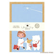 Introducing a wonderful mini letter set from the wonderful artist Ryoko Yomogida's With Trip collection! It features a lovely girl character accompanied by her little animal friends as they adventure through the world. Choose from the various designs available to spread warmth one letter at a time!