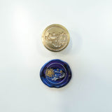 Galaxy Wax Seal Stamp With Handle