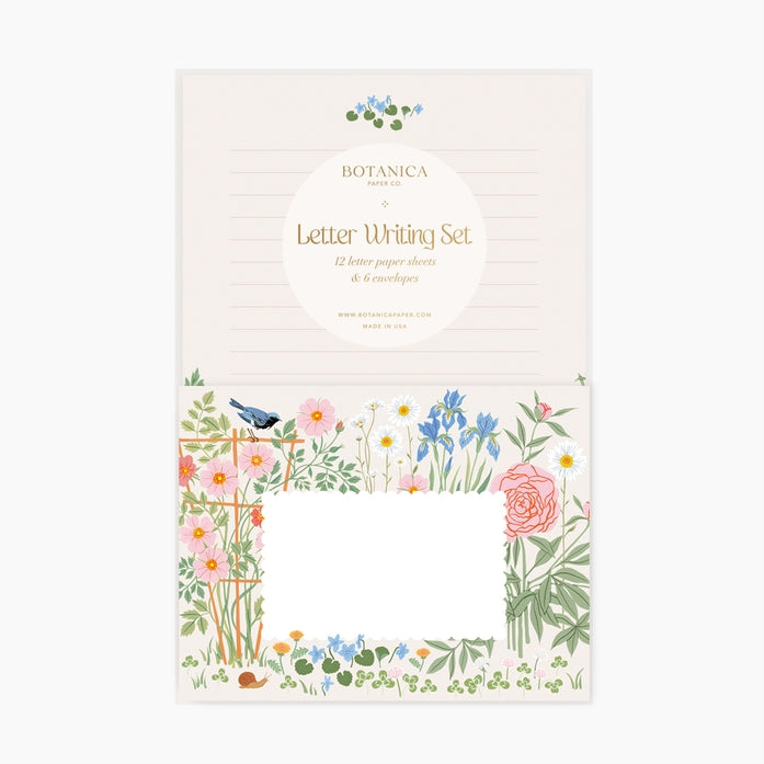 Botanica Paper Co. Letter Writing Set - Garden