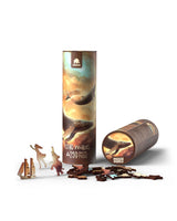Embark on a whimsical adventure through the skies with our Flying Whales Piecezz Wooden Puzzle. This captivating wooden puzzle invites both kids and adults to take flight alongside majestic flying whales, offering hours of imaginative and engaging play. Dive into the details of this remarkable animal-shaped puzzle that promises delightful adventures.