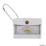 A miniature keychain version of the popular General Purpose Case by nähe. The true-to-original case comes with a clear front pocket with extra inserts inside and out. A ball chain securely attached to the corner of the case lets you hang it onto your keys or bags, perhaps in multiples.

Perfect size to travel with and quickly access your keys, coins, medicine, or small accessories.&nbsp;
