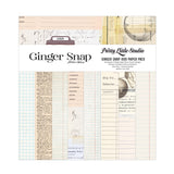 Ginger Snap Ledger 8x8 Single Sided Paper Pack - 16 Sheets