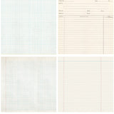 Ginger Snap Ledger 8x8 Single Sided Paper Pack - 16 Sheets