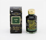 Diamine Shimmer 50ml Fountain Pen Ink - Golden Ivy