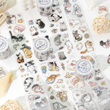 Add a cozy touch to your crafts with the Good Luck Cat Series Kiss Cut PET Tape. Each kiss‑cut piece is easy to peel and perfect for decorating journals, planners, pen‑pal letters, scrapbooks, and gifts. The soft kitty themed motifs give your pages a gentle, adorable touch that feels both adorable and playful.