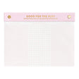 Make your to-do list feel just as satisfying as finishing a good book. The Good for the Plot Notepad is your new favorite tool for tackling tasks before, during, and after your latest read. With a 3-column layout for tracking productivity around reading time, this 6x8 notepad adds a bookish twist to your daily planning. Great for readers working on character development—real or fictional—and perfect for desks, nightstands, or gift baskets. Use it to balance your TBR list with real-life priorities in style.