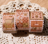 Printed paper tape, perfect for any time you’d use regular tape, only cuter! Use it in planners, journals, scrapbooks, or for sealing and decorating mail. Easily peels off and leaves minimal residue on most surfaces. A perfect gift for the stationery lover in your life - or you!

Original design by Nicole Josephine

Dimensions: 25mm x 5m