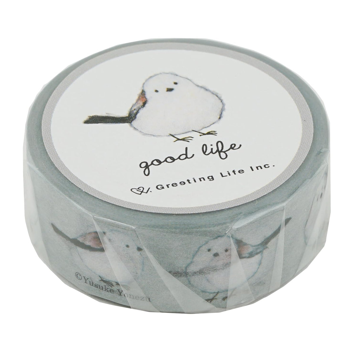 Greeting Life Yusuke Yonezu Washi Tape - Shimaenaga

Decorate your journal with a washi tape pattern that includes Japan's cutest bird, Shimaenaga! Illustrated by Yusuke Yonezu.

Specifications: Width 15mm Roll 7m
Setup Size: Diameter 42mm x H15mm