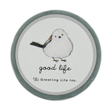 Greeting Life Yusuke Yonezu Washi Tape - Shimaenaga

Decorate your journal with a washi tape pattern that includes Japan's cutest bird, Shimaenaga! Illustrated by Yusuke Yonezu.

Specifications: Width 15mm Roll 7m
Setup Size: Diameter 42mm x H15mm