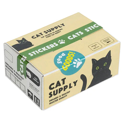 Greeting Life Hako Flake Stickers - Cat Supplies