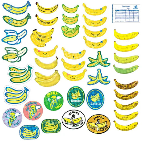 Greeting Life Hako Flake Stickers Banana