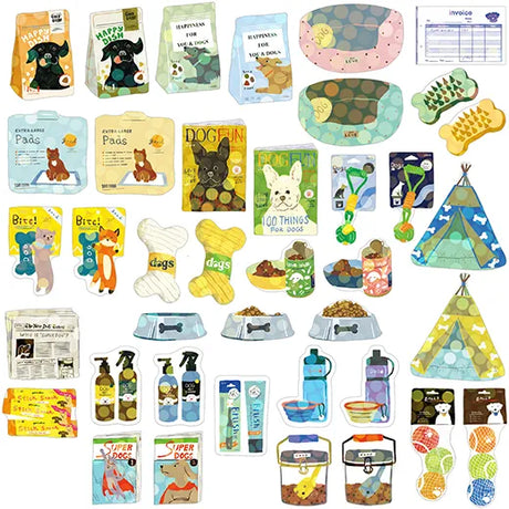 Greeting Life Hako Flake Stickers Dog Supplies