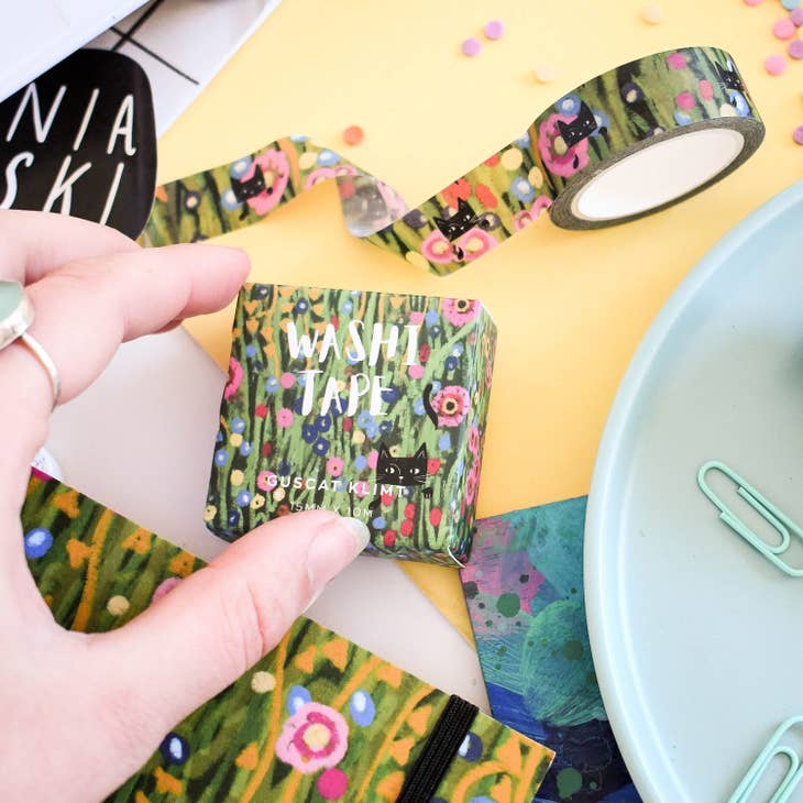 Guscat Klimt Cat Washi Tape