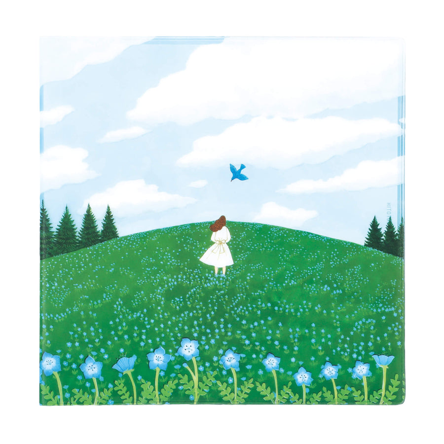 HITOTOKI NOTE Blue Sky Square Size