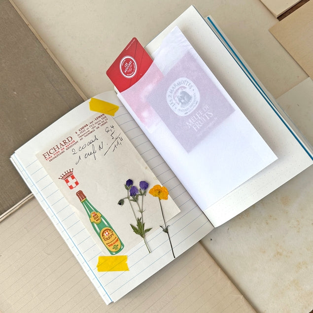 Pencil Boxes Vintage Style Journal Recycled Papers