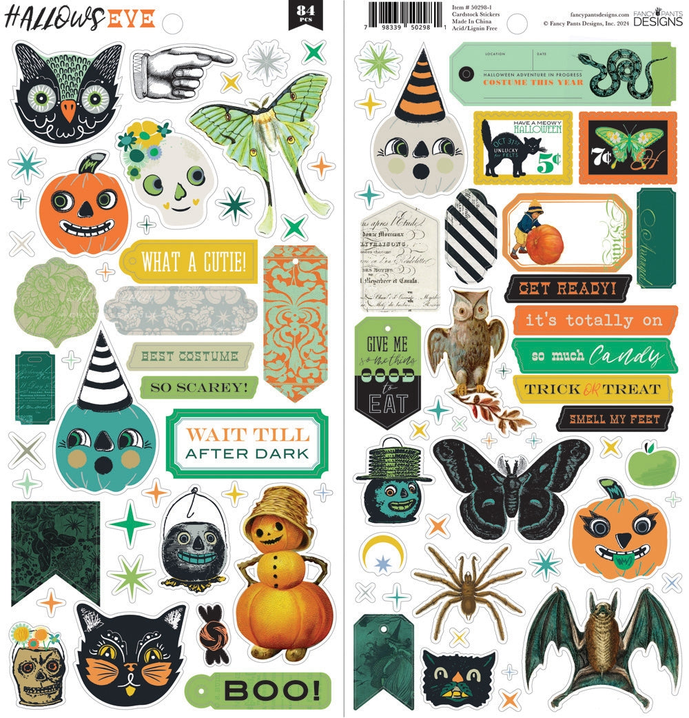 Fancy Pants Designs Hallow's Eve - Cardstock Stickers