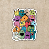 Funny Monster Pile