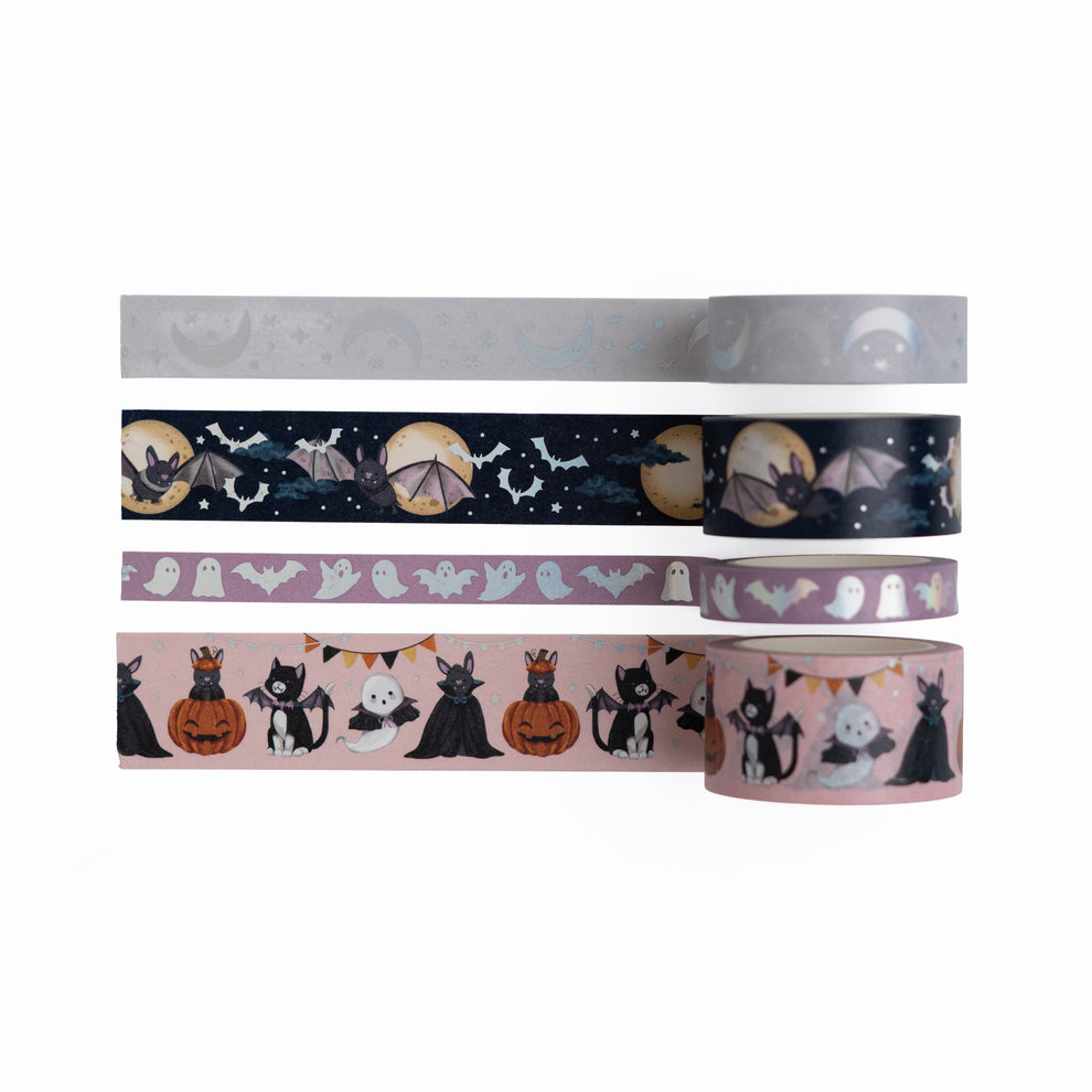 Archer and Olive Cute Bat Washi Tape Set