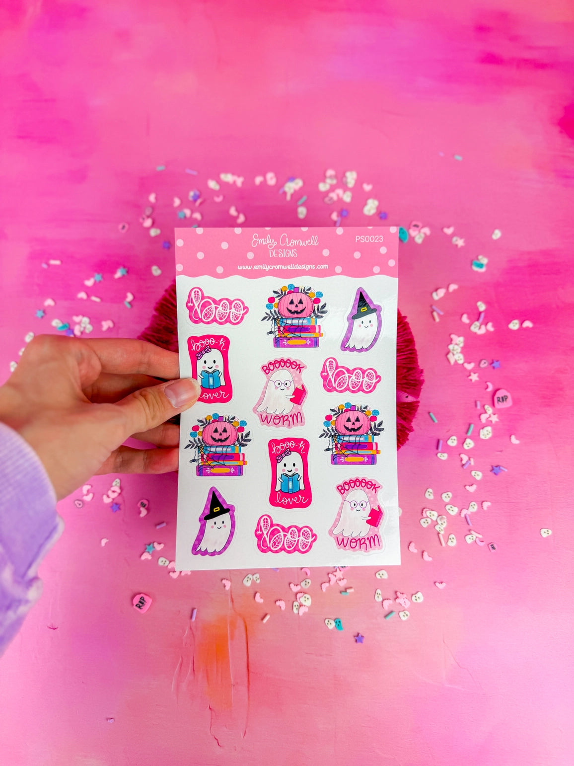 This listing is for one 4.5" x 6.8" sticker sheet with decorative stickers. These are great for any planner type, bullet journals, scrapbooking and so much more!&nbsp;

*DETAILS*

Printed on glossy sticker paper
Each sticker sheet measures 4.5" x 6.8"
Sticker sheets are kiss cut and ready to be peeled and used!