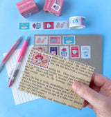 Hannakin Postalpalooza Stamp Washi Tape

Postage themed stamp washi tape.